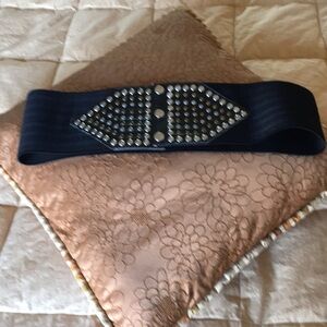 Waist Belt Navy Stretchy Medium/Large